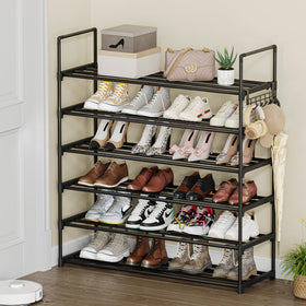 Saincustom shoe rack side view highlighting sturdy frame and stability