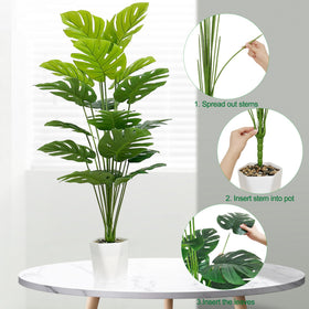 SAJANDAS adjustable stem branches let you customize the plant silhouette.
