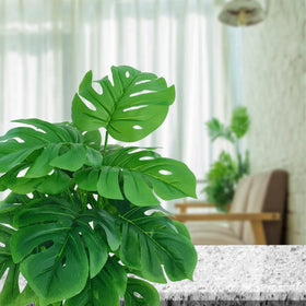 SAJANDAS leaves and stems feature adjustable wire for custom shapes