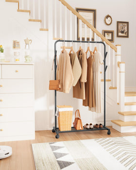 Sakugi clothes rack durable 22mm steel tubes for longevity