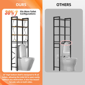 Salakita 30-lb per shelf capacity supports daily essentials.