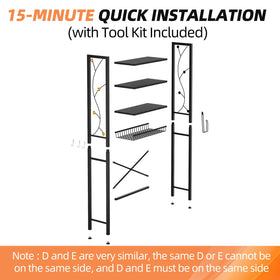 Salakita durable P2 particleboard panels with metal frame support everyday use.