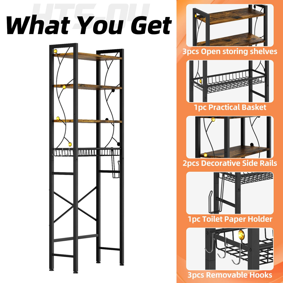 Salakita durable P2 particleboard and metal frame ensure lasting stability.