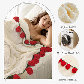 SALIMAH large 60-inch blanket provides full-body coverage
