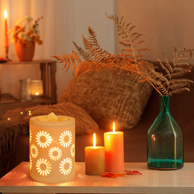 SALKING candle warmer creates relaxing ambiance and fragrance in the room