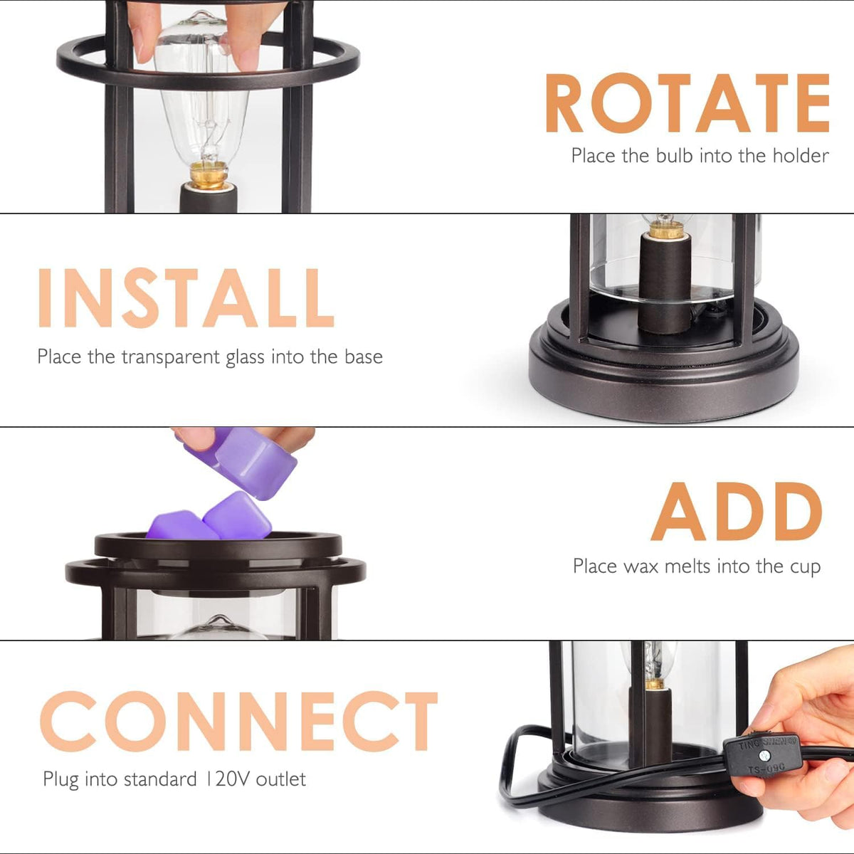 SALKING Wax Warmer with gift-ready design for occasions.