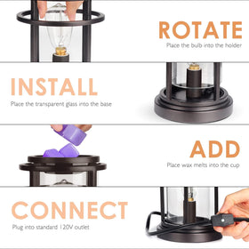 SALKING Wax Warmer with gift-ready design for occasions.