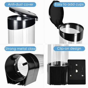 Samhe dust shield protects cups from dust and moisture.