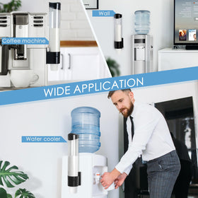 Samhe cup dispenser ideal for offices, kitchens, hospitals and break rooms.