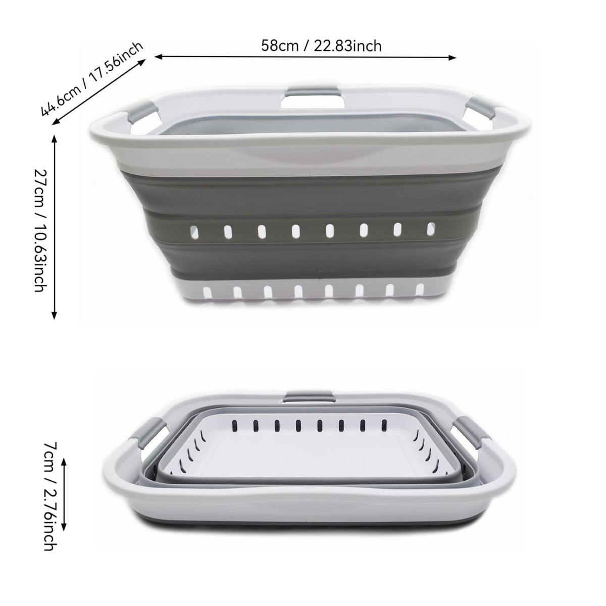 SAMMART 42L basket uses BPA-free materials for safe, everyday use.