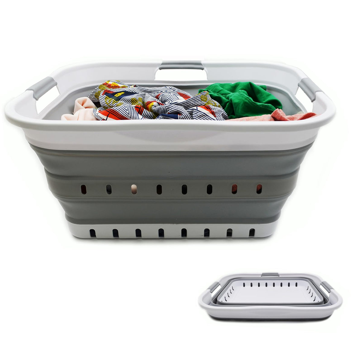 SAMMART 42L comfort-grip handles reduce hand strain when carrying loads.
