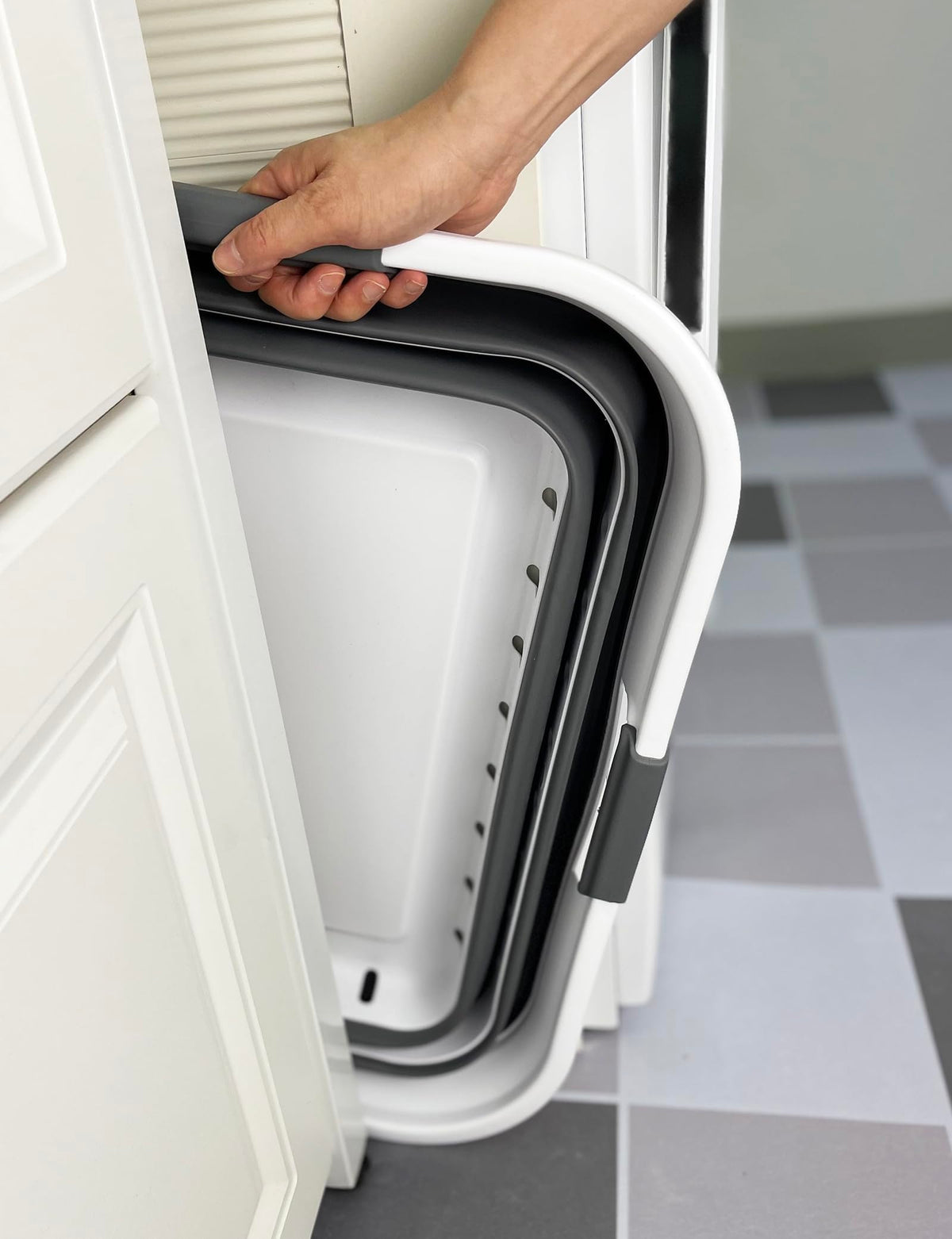 SAMMART 42L pop-up storage basket ready to use