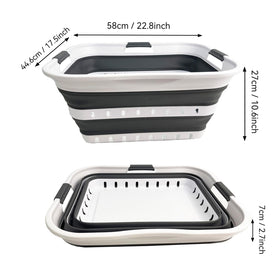 SAMMART 42L versatile uses for laundry, toys, and car trunk storage