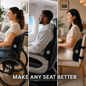 Samsonite Lumbar Pillow portable design travels easily for comfort