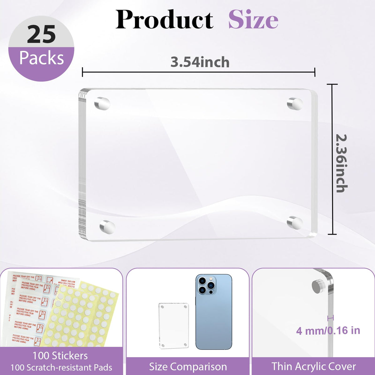 SAMYUCHO wallet-size photo frame showing small memories on the go.