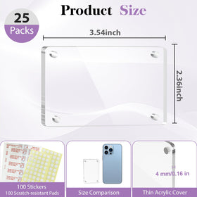 SAMYUCHO wallet-size photo frame showing small memories on the go.