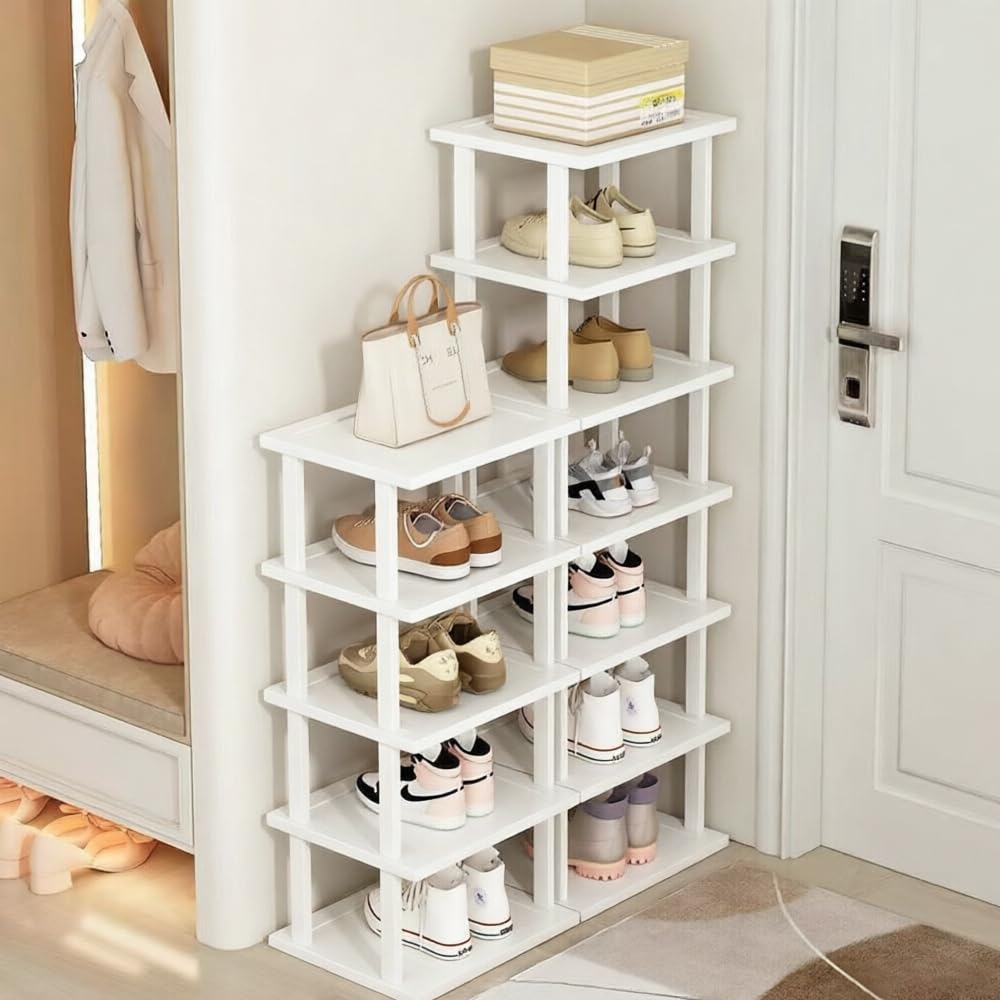 SAN HE multi-layer storage keeps slippers to boots neatly organized.
