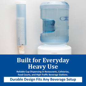 Self-adjusting prongs accommodate various 4–10 oz cup sizes for flexibility.