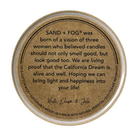Sand and Fog gift-ready candle with premium aroma