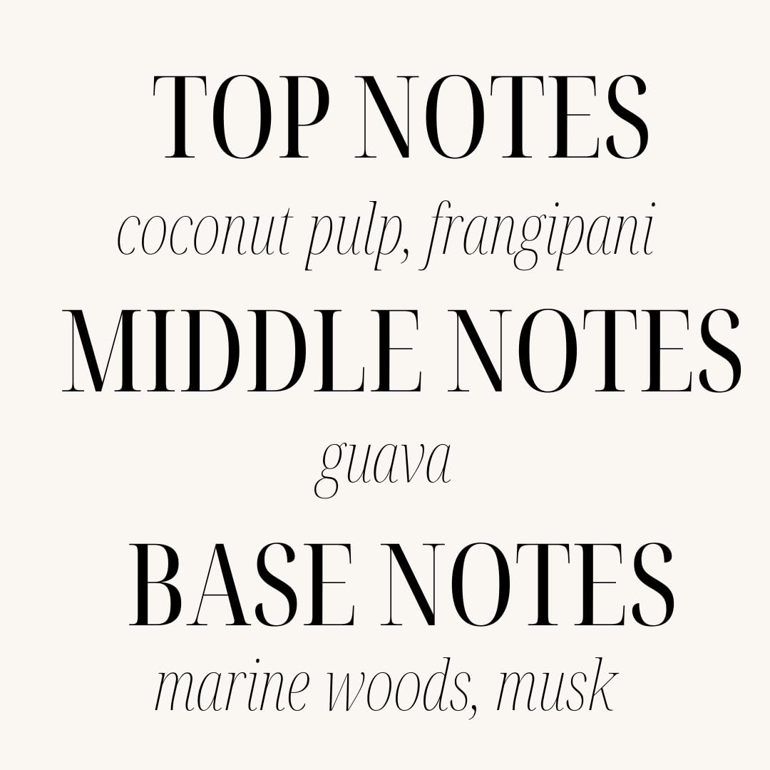 Sand + Fog middle notes guava contribute fruity depth.