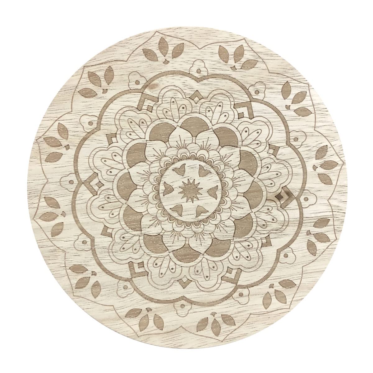 Sand + Fog Teakwood candle lid artwork enhancing decor while fragrance fills the room.