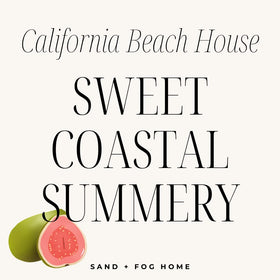 Sand + Fog top notes coconut pulp and frangipani evoke tropical warmth.
