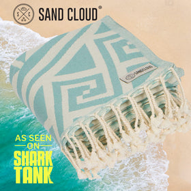 Sand Cloud Turkish Beach Towel, quick-dry and sand-resistant for sunny days.