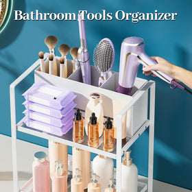 SanDream compact countertop design fits small baths while keeping tools organized.