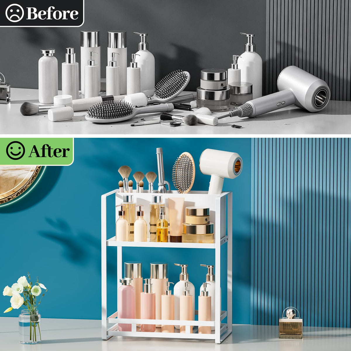 SanDream practical storage for daily hair tools and beauty essentials.