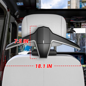 Sandure car coat hanger made from durable ABS material with smooth finish