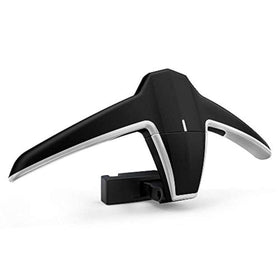 Sandure car coat hanger space-saving design converts headrest into storage