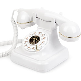 Sangyn Audio Guest Book Phone on table setup capturing memories with vintage charm.