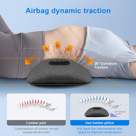 Sanivor airbag traction system gently stretching the waist