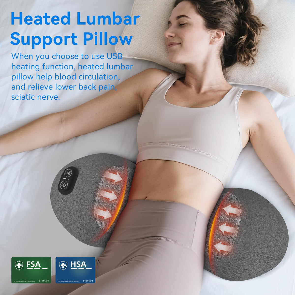 Sanivor massager providing targeted vibration to ease deep tension