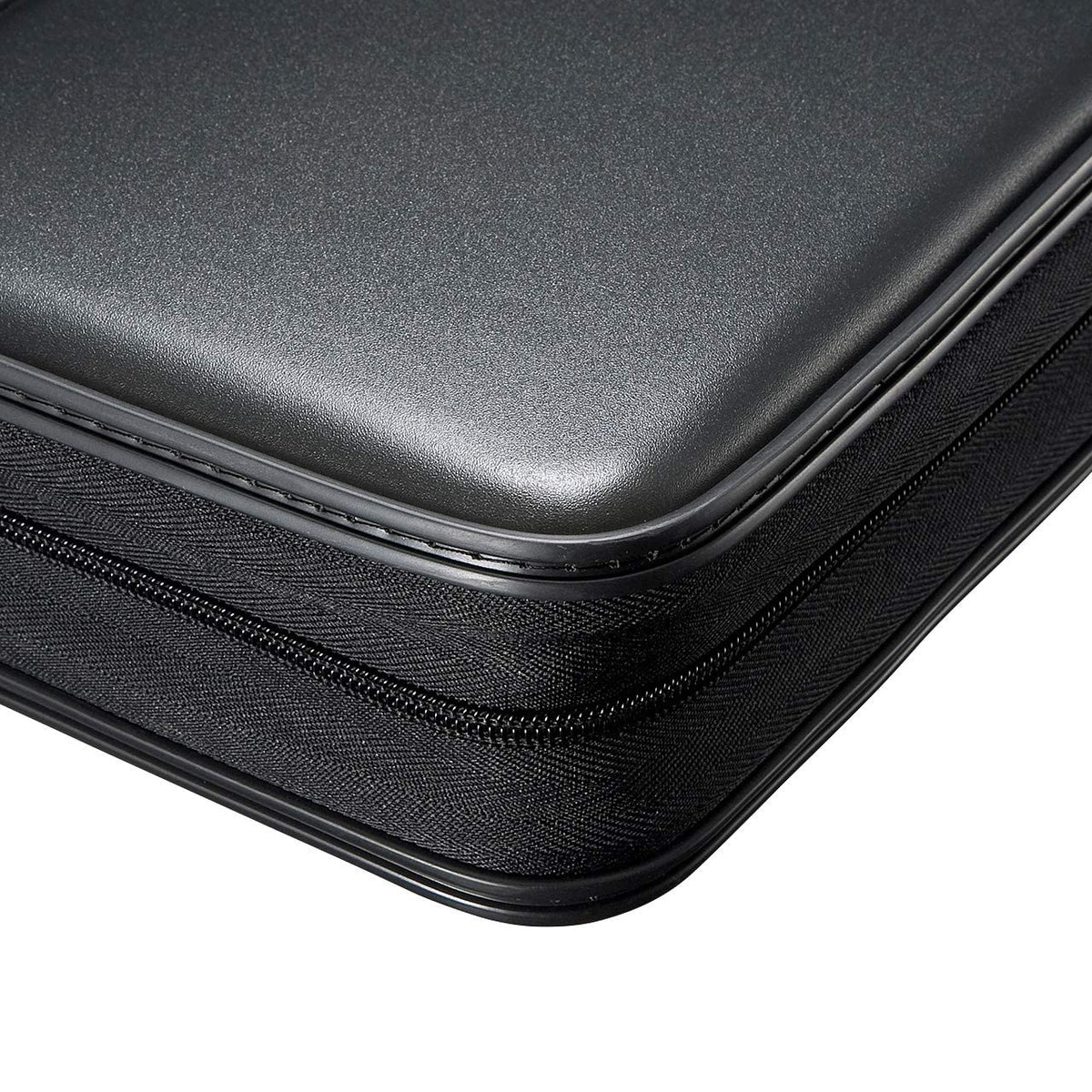 SANWA travel-friendly disc organizer ideal for car, home, or office storage.