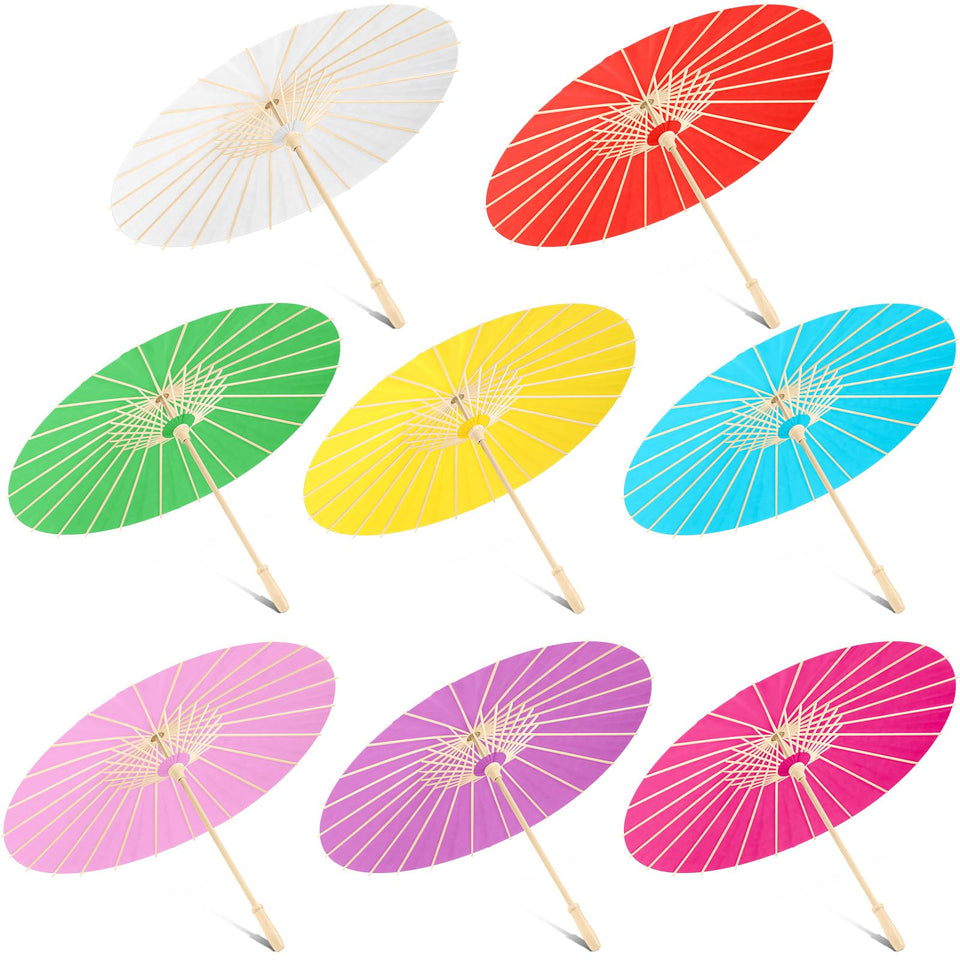 Sanwuta paper parasol umbrella used as wedding decor to create vintage photo backdrops