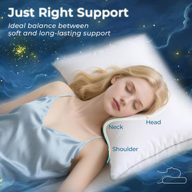 Sasttie euro pillow embossed pattern adds hotel-style elegance.