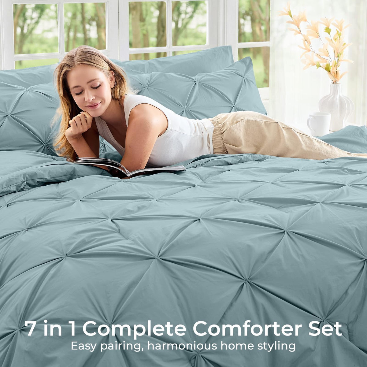 Sasttie pillowcases 20x30 paired for smooth, breathable sleep