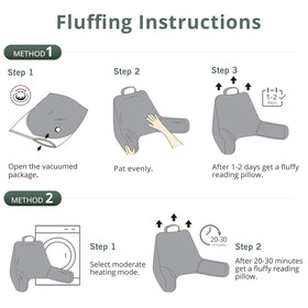Sasttie reading pillow suitable for floor seating and relaxation