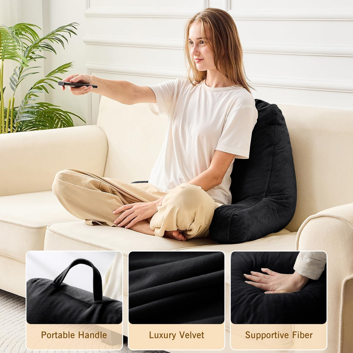 Sasttie pillow removable cover reveals convenient zipper and easy washing.