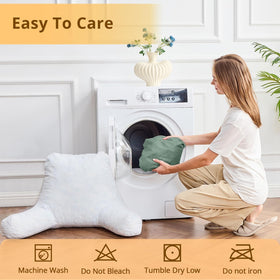 Sasttie reading pillow removable cover is easy to wash