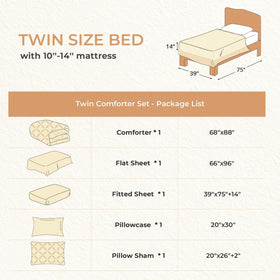 Sasttie year-round microfiber comfort for breathable warmth.