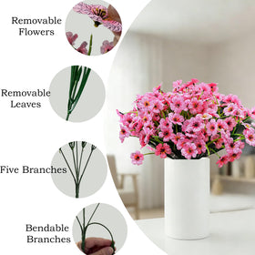Satefello maintenance-free pink flowers for effortless curb appeal