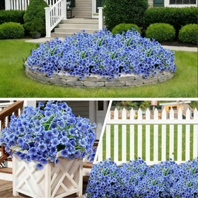 Satefello outdoor artificial plants designed for window boxes