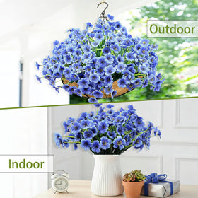 Satefello spring-summer artificial flowers add color to outdoor spaces