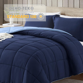 Satisomnia Queen Comforter Microfiber Soft Touch feels plush and cozy