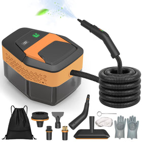 SauHandi steam cleaner handheld usage with chemical-free cleaning power for tough stains