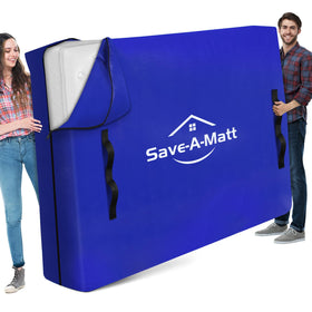 SaveAMatt full-size mattress bag for moving with thick waterproof material