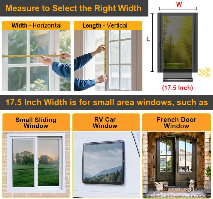 Savvy Choice glare-control film enables comfortable work in daylight.