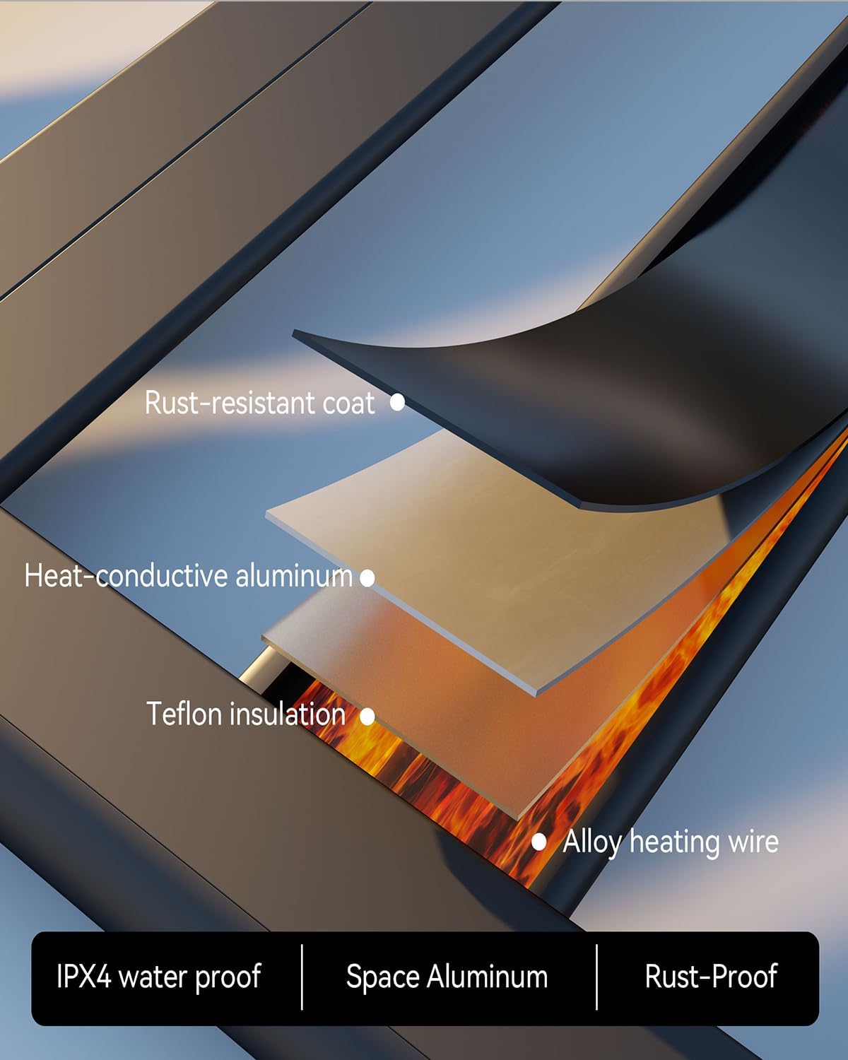 Sawlece freestanding setup demonstrates easy relocation without drilling